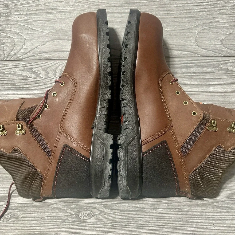 Red Wing 3572 BRNR XP Men's 6-inch Waterproof CSA Safety Toe Boot Sz 15 EE READ*